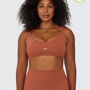 Set Active x Aimee Song: Luxform Terracotta Aimee Bra